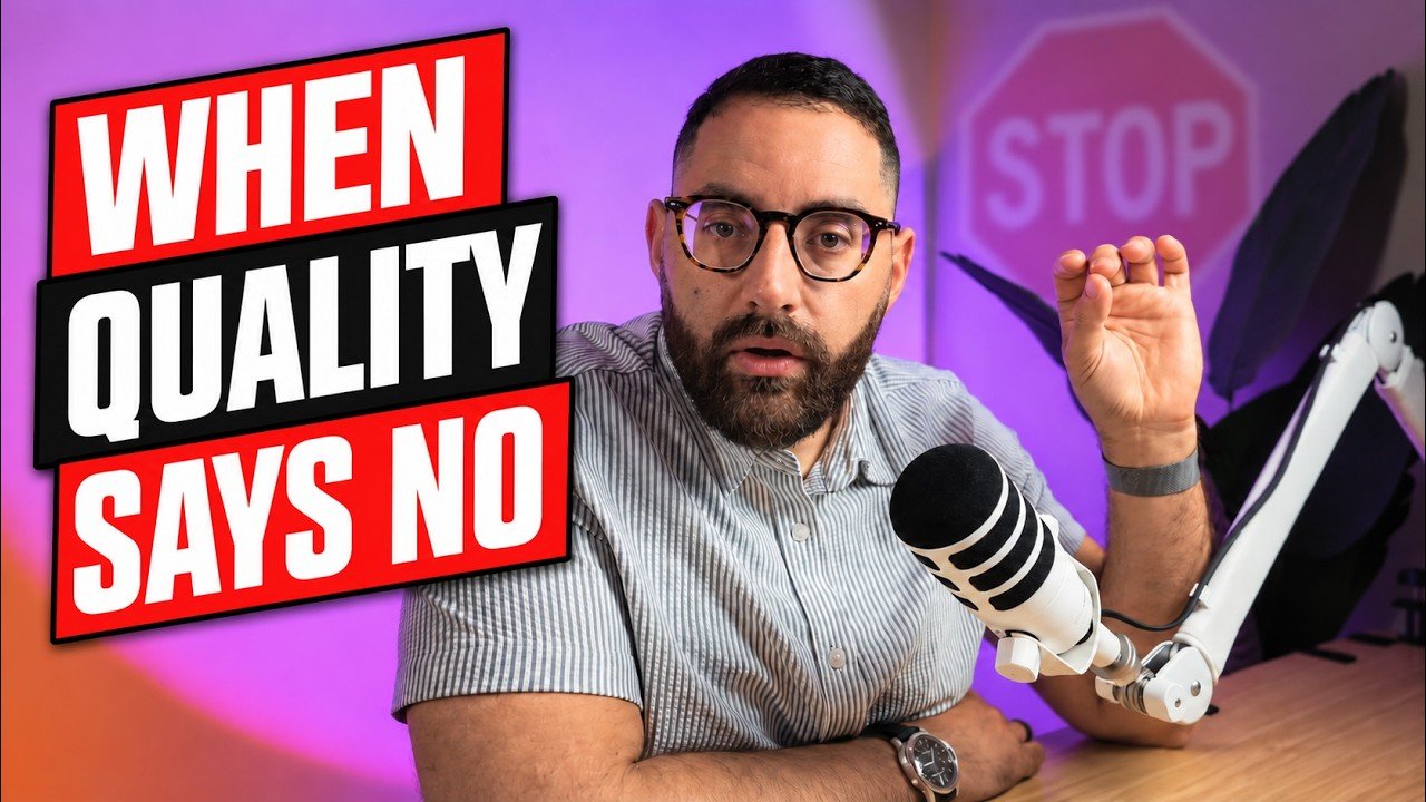 Saying No Is the Easy Part of Quality